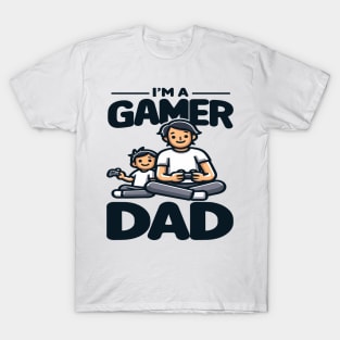 Gamer Dad and Son Duo: Father's Day Special T-Shirt